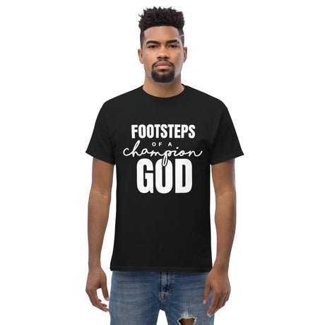 Classic T-Shirt, Footsteps of a Champion God